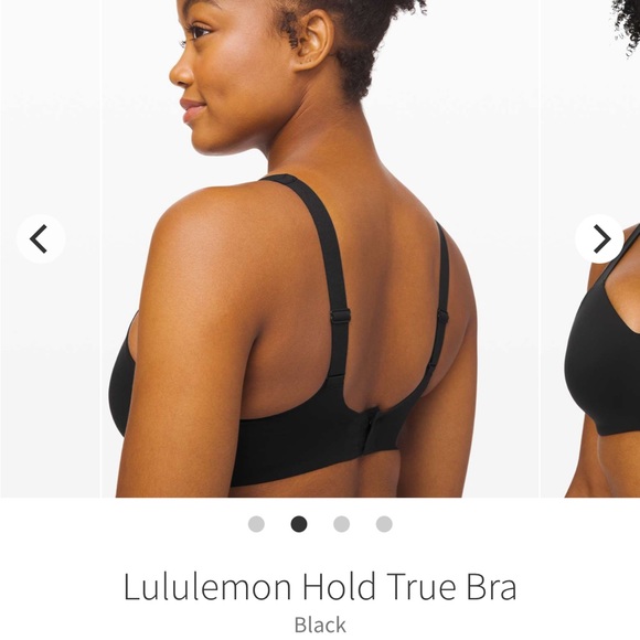 Lululemon Hold True Bra (size 34D) Black - Picture 2 of 7